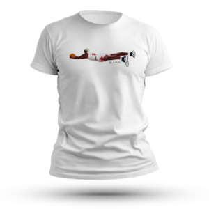 Camiseta "El gusano" Rodman Modelo 3D