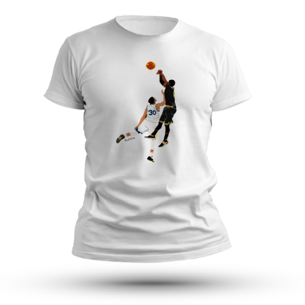 Camiseta Irving vs Curry Modelo 3D